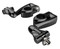 Harley-Davidson Free Shipping - Ciro Hingeless Clamps w/ Clevis, Peg Mounts & Extension Arm, Chrome or Black - Free Shipping on many products plus Orders Over $99