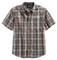 Harley-Davidson Men's Distressed Washed Plaid Short Sleeve Shirt 96119-18VM - Wisconsin Harley-Davidson