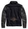 Harley-Davidson Free Shipping - Harley-Davidson Men's Leather Sleeve Denim Slim Fit Jacket, Black 97463-18VM - Free Shipping on many products plus Orders Over $99