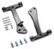 Harley-Davidson Passenger Footboard Support Kit - Black, Dyna Models 49349-07 - Wisconsin Harley-Davidson