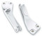 Harley-Davidson Chrome Passenger Footpeg Support Kit, Fits Dyna Models 49249-06 - Wisconsin Harley-Davidson
