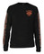 Harley-Davidson Men's Eagle Piston Long Sleeve Crew Shirt, Black 30299947 - Wisconsin Harley-Davidson
