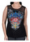 Harley-Davidson Women's Tribal Embellished Asymmetrical Mesh Tank Top, Black - Wisconsin Harley-Davidson
