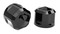 Harley-Davidson Free Shipping - Ciro Diamond Cut Low Crown Bolt Caps Add on Kit - Painted Black Finish - Free Shipping on many products plus Orders Over $99