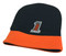 Harley-Davidson Baby Boys' Slouchy Knit Beanie Hat, Black & Orange 7261803 - Wisconsin Harley-Davidson