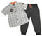 Harley-Davidson Baby Boys' Plaid Shirt & Black Denim Pant 2-Piece Set 2061809 - Wisconsin Harley-Davidson