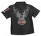 Harley-Davidson Free Shipping - Harley-Davidson Little Boys' Embroidered Short Sleeve Black Denim Shirt 1071829 - Free Shipping on many products plus Orders Over $99