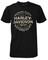 Harley-Davidson Men's On Rails Short Sleeve Chest Pocket T-Shirt - Black - Wisconsin Harley-Davidson