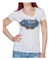 Harley-Davidson Women's Boulevard #1 Winged Foil Print Short Sleeve Tee, White - Wisconsin Harley-Davidson