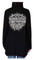 Harley-Davidson Women's Hearts Inferno Lace Trim Long Sleeve Cardigan, Black - Largest Selection of Harley-Davidson Products