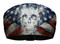 That's A Wrap Unisex Patriotic Ghost Skull Knotty Band, Ultra-Soft Fabric KB2614 - Wisconsin Harley-Davidson