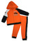 Harley-Davidson Baby Boys' 2-Piece Fleece Jogger Set, Orange & Black 2063811 - Wisconsin Harley-Davidson