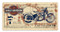 Harley-Davidson Knucklehead Print Embossed Tin Sign, 20 x 10 inches 2011991 - Wisconsin Harley-Davidson