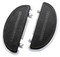 Harley-Davidson Polished Half-Moon Rider Footboards, Fits FL Softail 51345-08 - Wisconsin Harley-Davidson
