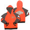 Harley-Davidson Little Boys' Colorblocked B&S Zipper Hoodie, Orange 6581703 - Wisconsin Harley-Davidson