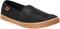 Harley-Davidson Women's Valwood Black or Wine Bongo Canvas Slip-Ons D84419 - Wisconsin Harley-Davidson