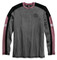 Harley-Davidson Men's Colorblocked Long Sleeve Tee - Asphalt 99159-19VM - Wisconsin Harley-Davidson
