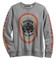 Harley-Davidson Women's Forever Flat Track Pullover Sweatshirt, Gray 99240-19VW - Wisconsin Harley-Davidson