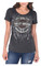 Harley-Davidson Women's The Last Ride Scoop Neck Short Sleeve Tee, Gray - Wisconsin Harley-Davidson