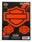 Harley-Davidson Reflective Silhouette Bar & Shield Decals - 6 x 8 in. CG28000 - Wisconsin Harley-Davidson