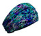 That's A Wrap Women's Kaleidoscope 2-in-1 Knotty Band - Blue KB2111-BLUE - Wisconsin Harley-Davidson