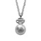 Harley-Davidson Women's Mother of Pearl B&S Necklace, Sterling Silver HDN0392-16 - Wisconsin Harley-Davidson