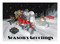 Harley-Davidson Winter Biker Santa Boxed Holiday Cards - Set of 12 HDX-90009 - Wisconsin Harley-Davidson