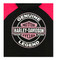 Harley-Davidson Free Shipping - Harley-Davidson Little Girls' Glittery B&S Knit Zipper Hoodie, Black & Pink - Free Shipping on many products plus Orders Over $99