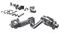 Ciro Goldstrike 3-Way Adjustable Highway Peg Mounts, Stainless Steel 60300-60320 - Wisconsin Harley-Davidson