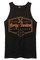 Harley-Davidson Men's Distressed Tantrum Sleeveless Tank Top - Solid Black - Wisconsin Harley-Davidson