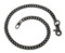 Unisex Stainless Steel Matte Black Single-Row Pattern 28 in. Wallet Chain 60008 - Wisconsin Harley-Davidson