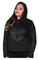 Harley-Davidson Women's Bar & Shield Cool Air Breathable Mesh Hoodie - Black - Wisconsin Harley-Davidson