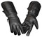Redline Women's Full-Finger Gauntlet Leather Motorcycle Gloves, Black GL-53 - Wisconsin Harley-Davidson