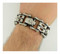 Harley-Davidson Free Shipping - Biker Chain Jewelry Men's Silver 1 in. Skull Bracelet - Stainless Steel SK1172 - Free Shipping on many products plus Orders Over $99