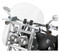 Harley-Davidson Quick-Release Compact Windshield, FXDF & FXDFSE Models 57338-08 - Wisconsin Harley-Davidson