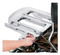 Harley-Davidson Adjustable Two-Up Luggage Rack -Chrome, Touring Models 50300044B - No Hassle Returns at Wisconsin Harley