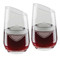Harley-Davidson Silhouette Bar & Shield Stemless Angled Wine Glass Set HDL-18797 - Wisconsin Harley-Davidson