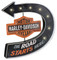 Harley-Davidson Road Starts Here Bar & Shield Marquee Metal Pub Sign HDL-15519 - Wisconsin Harley-Davidson