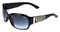 Curv Women's Riders Zebra Sunglasses - Smoke Lenses & Shiny Black Frame 01-54 - Wisconsin Harley-Davidson