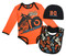 Harley-Davidson Baby Boys' Bike 3-piece Newborn Creeper Set w/ Hat & Bib 2553905 - Wisconsin Harley-Davidson