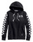 Harley-Davidson Women's Checkered Pullover Fleece Hoodie - Black 99060-20VW - Wisconsin Harley-Davidson