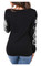 Harley-Davidson Women's Tribal Embellished Long Sleeve Scoop Neck Shirt, Black - No Hassle Returns at Wisconsin Harley