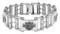 Harley-Davidson Men's Bike Chain Bar & Shield Bracelet, Stainless Steel HSB0207 - Wisconsin Harley-Davidson