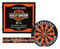 Harley-Davidson Genuine Oil Can Dart Board Kit - Black Wooden Cabinet 61992 - Wisconsin Harley-Davidson