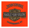Harley-Davidson Free Shipping - Harley-Davidson Mens Off Center Short Sleeve Chest Pocket T-Shirt, Bright Orange - Free Shipping on many products plus Orders Over $99