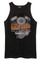 Harley-Davidson Men's Speedway V-Twin Engine Sleeveless Tank Top - Black - Wisconsin Harley-Davidson