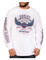 Harley-Davidson Men's Perception Winged B&S Long Sleeve Crew-Neck Shirt, White - Wisconsin Harley-Davidson