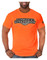 Harley-Davidson Men's Agile H-D Short Sleeve Crew Neck T-Shirt, Safety Orange - Wisconsin Harley-Davidson