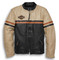 Harley-Davidson Mens #1 Racing Mid-Weight Colorblocked Leather Jacket 97013-20VM - Wisconsin Harley-Davidson