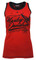 Harley-Davidson Women's Shred Raceback Tank Top w/ Lace Back Cut-Outs - Red - Wisconsin Harley-Davidson